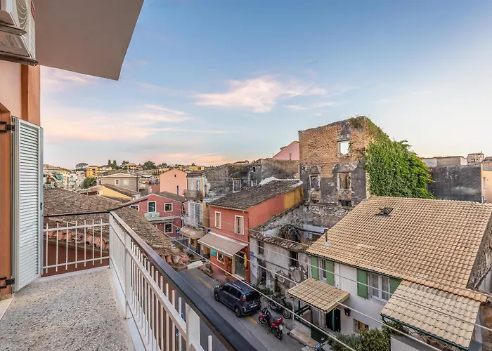 Port View Modern Apartment, Corfu Town Apartmán *